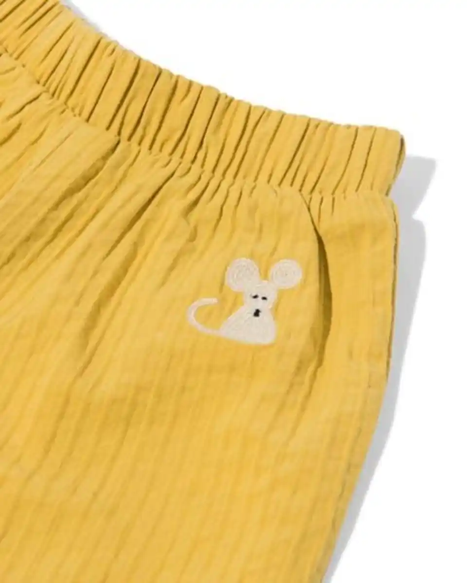 Bild 4 von Babyhose, Comfy Fit, Crinkle, Mäuse olivgrün
