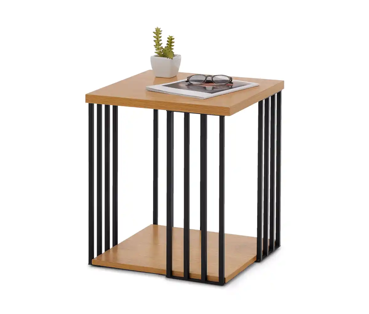 Bild 1 von Beistelltisch mit Metallstreben
