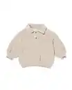 Bild 1 von Babypullover aus Velours grau