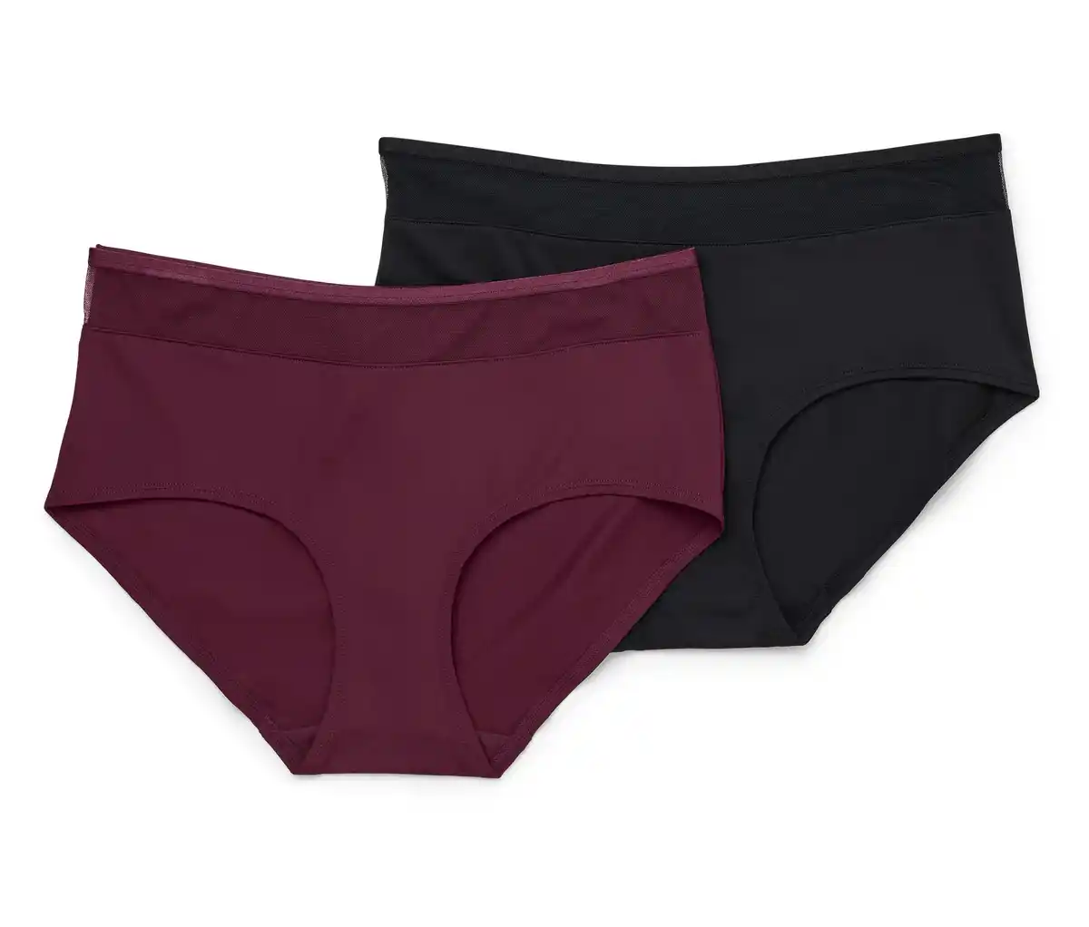 Bild 1 von 2 Midwaist-Pantys mit Mesh-Einsatz