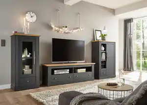 OTTO home Lowboard Westminster, TV-Unterteil im Landhausstil, Kommode, TV-Schrank, Metallgriffe, viel Stauraum, in 2 Farben & drei Größen erhältlich