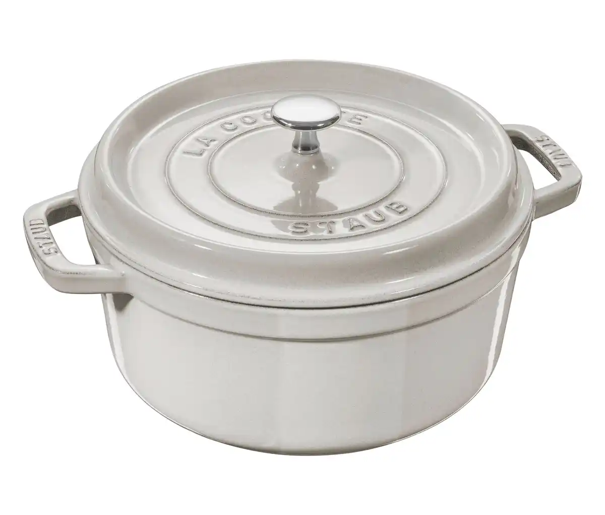 Bild 1 von STAUB »Cocotte 28«, weiß, ca. 6,7 l