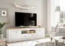 Bild 1 von OTTO home Lowboard Westminster, TV-Unterteil im Landhausstil, Kommode, TV-Schrank, Metallgriffe, viel Stauraum, in 2 Farben & drei Größen erhältlich