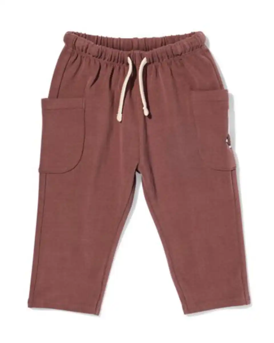 Bild 1 von Miffy-Babyhose, bequeme Passform, aus Sweatstoff braun