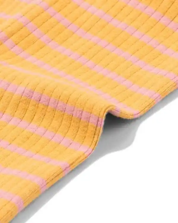Bild 3 von Babyleggings zum Mitwachsen, anliegend, gerippt, Streifen olivgrün