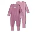 Bild 1 von 2 Baby-Pjyamas, rosa und gestreift
