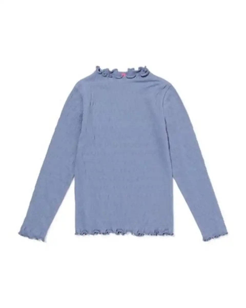 Bild 2 von Kinder-T-Shirt, Rüschen blau