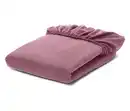 Bild 1 von Biber-Spannbettlaken, rosa, Normalgröße