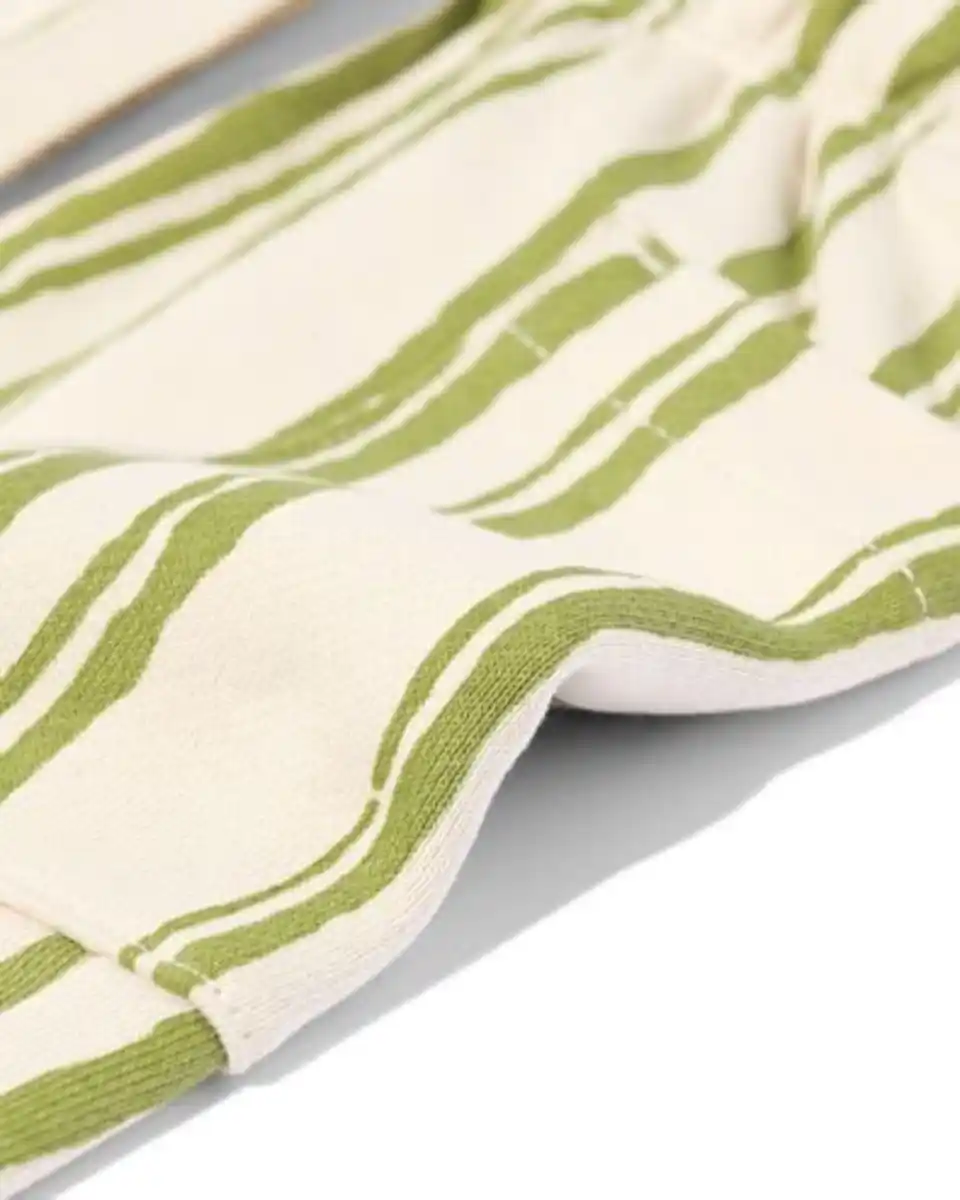 Bild 4 von Baby-Hosen, bequeme Passform, aus Sweatstoff, gestreift grün