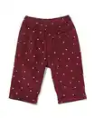 Bild 1 von Babyhose, Comfy Fit, gerippt und getupft bordeauxrot