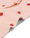 Bild 3 von Babyleggings, anliegend, gerippt, Äpfel – 2 Stück bordeauxrot