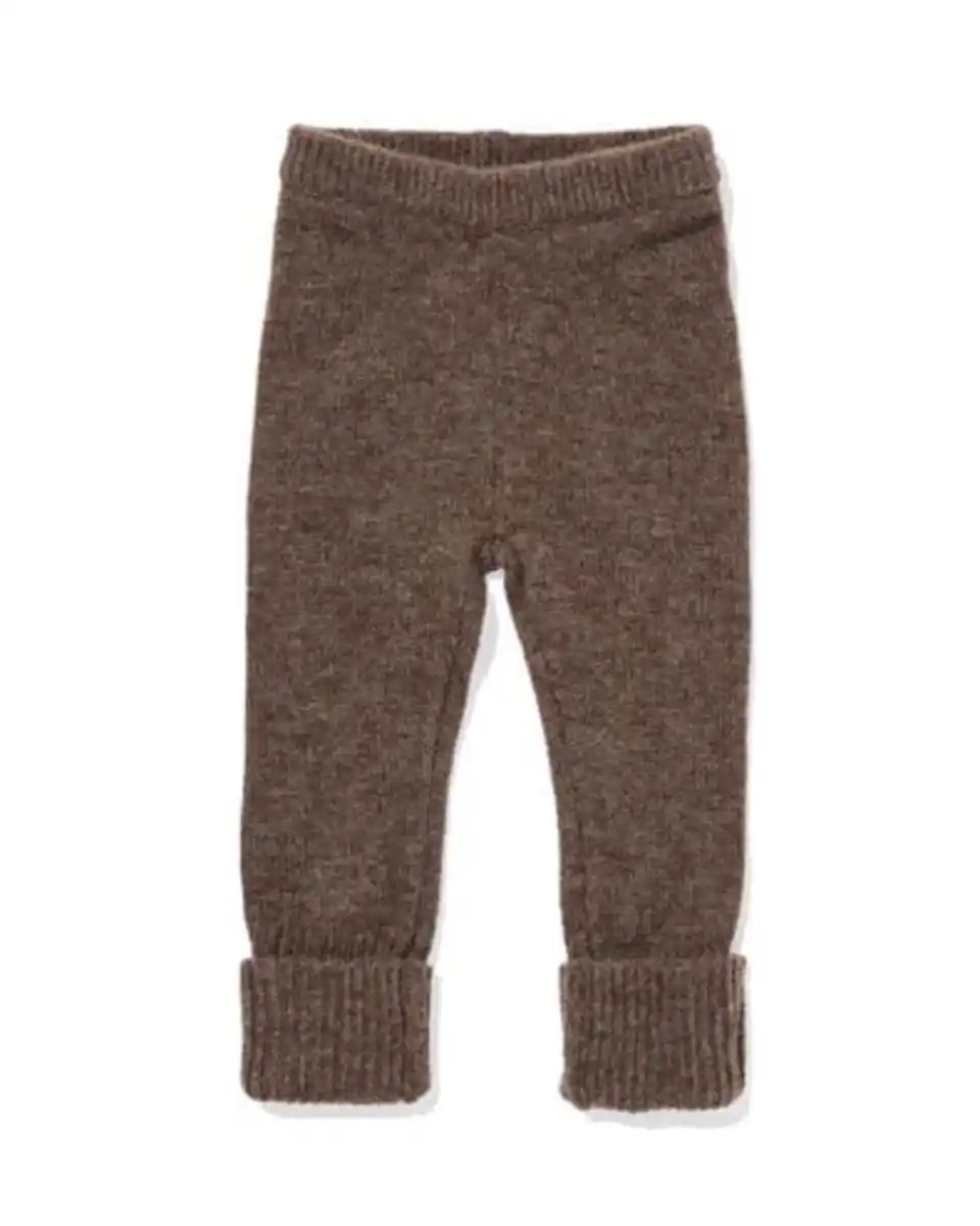 Bild 1 von Newborn-Leggings aus Merinowolle dunkelbraun