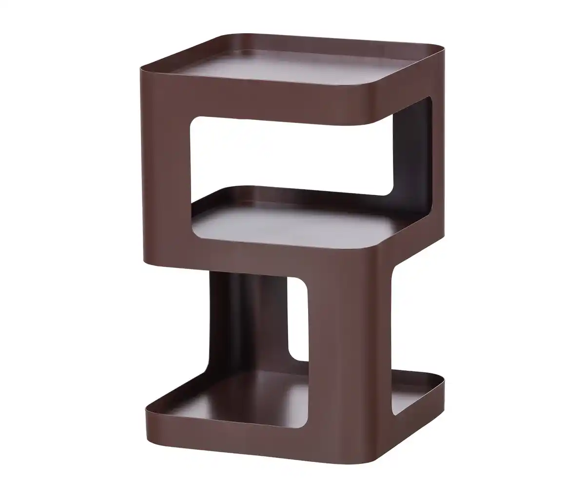 Bild 1 von WOOOD Metall-Beistelltisch »Riv«, lila-braun