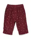 Bild 2 von Babyhose, Comfy Fit, gerippt und getupft bordeauxrot
