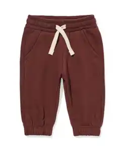Baby-Sweathose braun