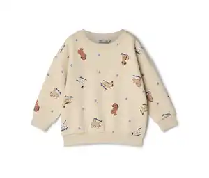 Kinder-Sweatshirt mit angerauter Innenseite, Hunde