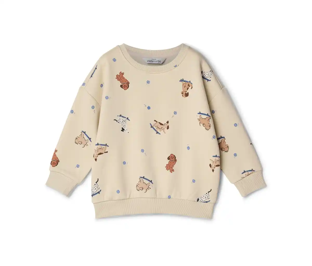 Bild 1 von Kinder-Sweatshirt mit angerauter Innenseite, Hunde