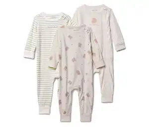 3 Baby-Schlafanzüge, Bärchen