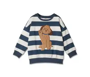 Kinder-Sweatshirt mit angerauter Innenseite, Hund