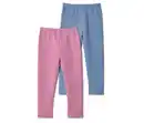 Bild 1 von 2 Kinder-Thermoleggings, rosa und blau