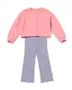 Bild 2 von Miffy-Kinderbekleidungsset, Regular Fit, mit Rippenstruktur rosa