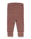 Bild 2 von Newborn-Leggings, anliegend, gerippt, gestreift braun