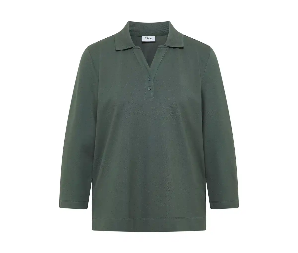Bild 1 von CECIL 3/4-Poloshirt, grün