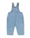Bild 2 von Baby-Latzhose aus Jeansstoff mittelblau