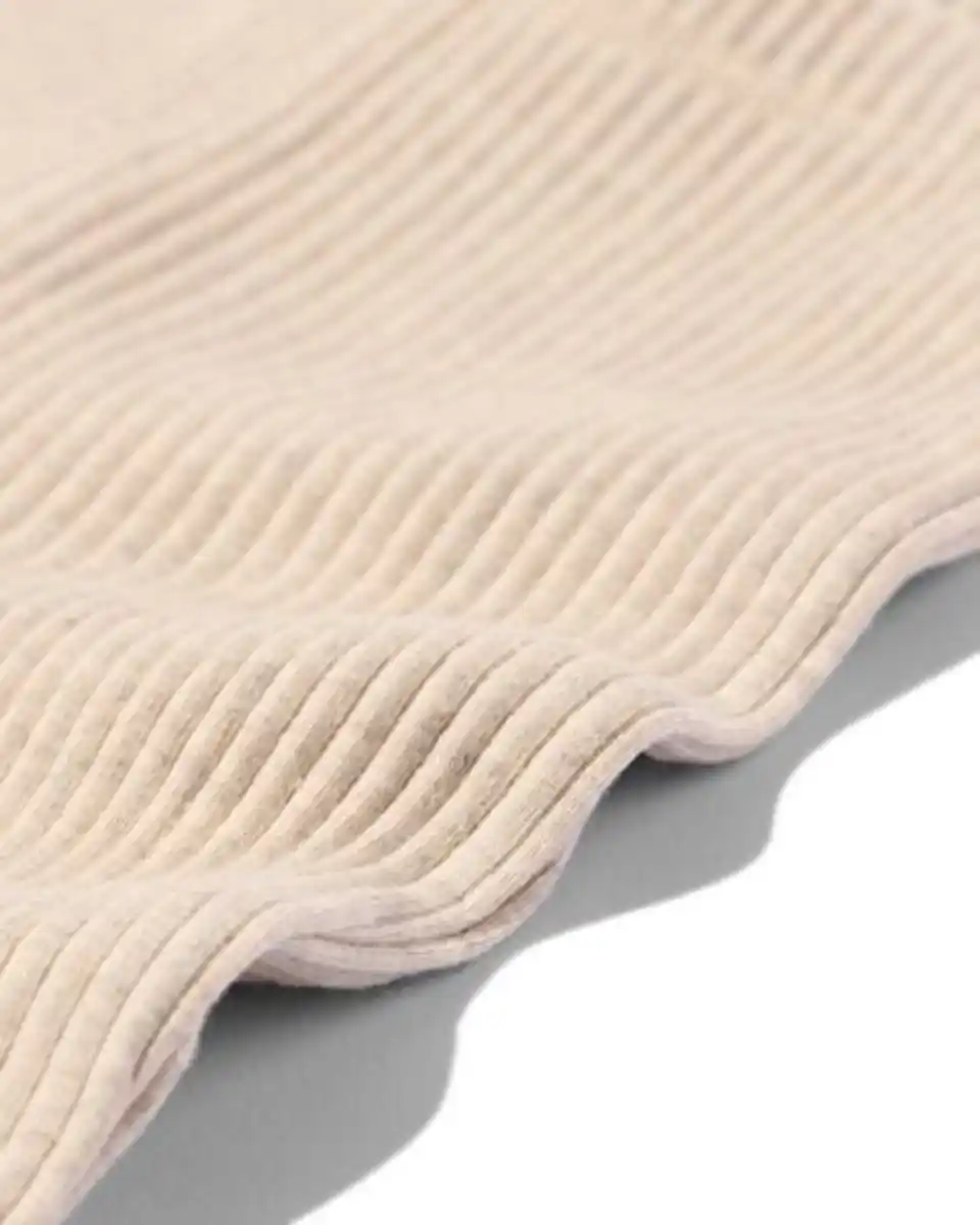 Bild 3 von Ausgestellte Babyleggings, gerippt, gepunktet – 2 Stück ecru