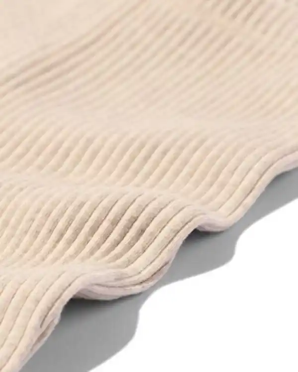 Bild 3 von Ausgestellte Babyleggings, gerippt, gepunktet – 2 Stück ecru