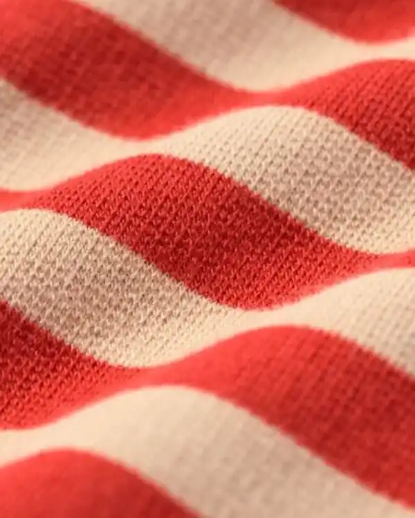 Bild 3 von Kinder-T-Shirt mit Streifenmuster rot