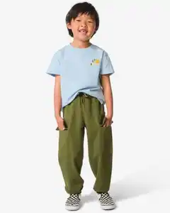 Kinderhose, Regular Fit, Cargo grün