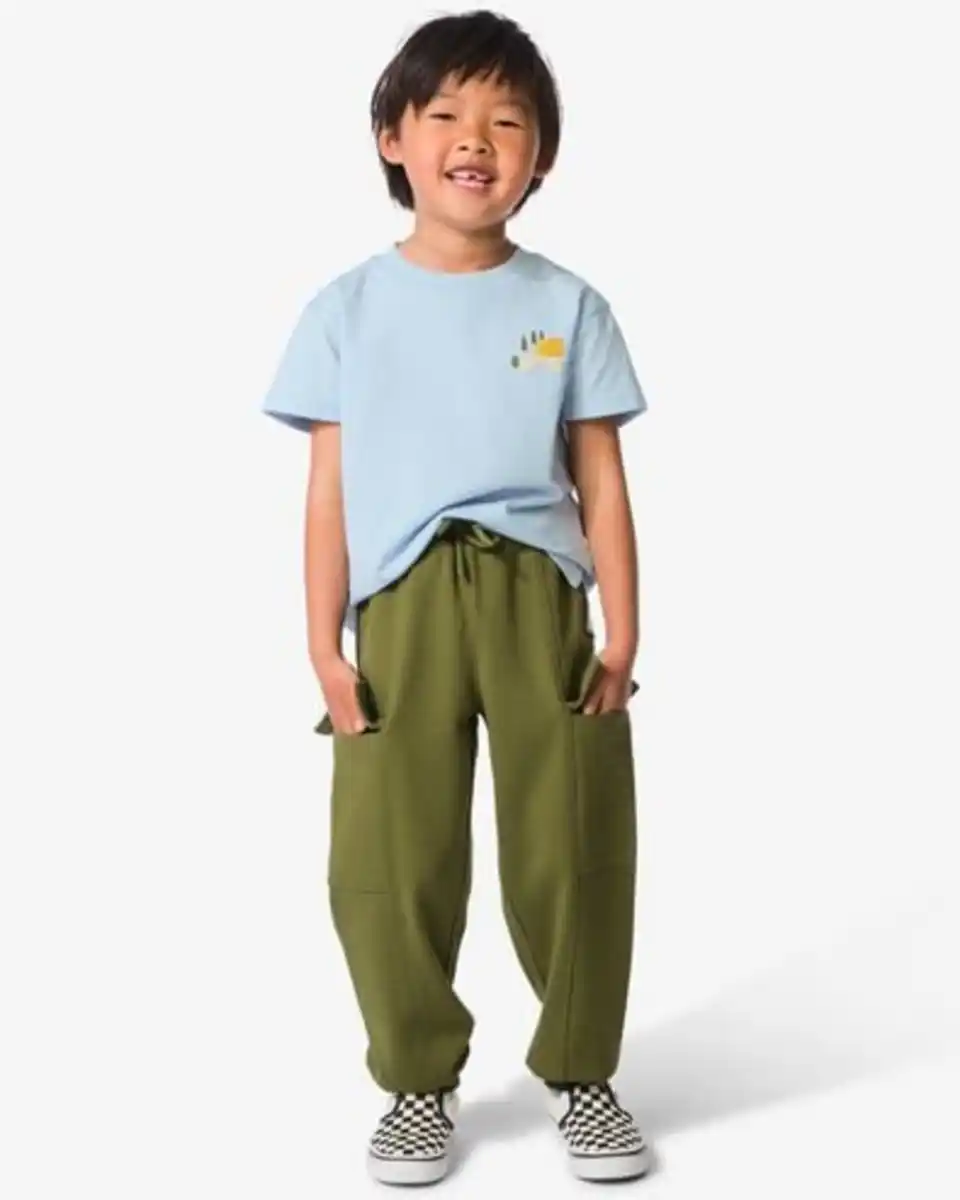 Bild 1 von Kinderhose, Regular Fit, Cargo grün
