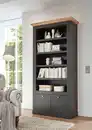 Bild 1 von OTTO home Regal Westminster, Garderobenschrank, Wohnzimmerschrank, Mehrzweckschrank, Schrank, Metallgriffe, vielseitig einsetzbar, in 2 Farben erhältlich