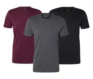 3 T-Shirts mit Rundhalsausschnitt