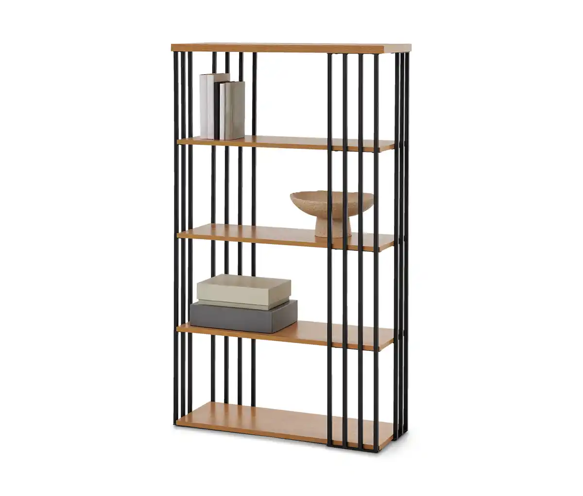 Bild 1 von Standregal mit Metallstreben