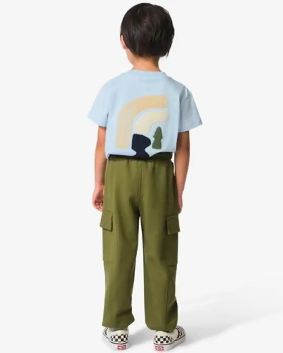 Bild 4 von Kinderhose, Regular Fit, Cargo grün