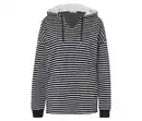 Bild 1 von Hoodie, dunkelblau gestreift
