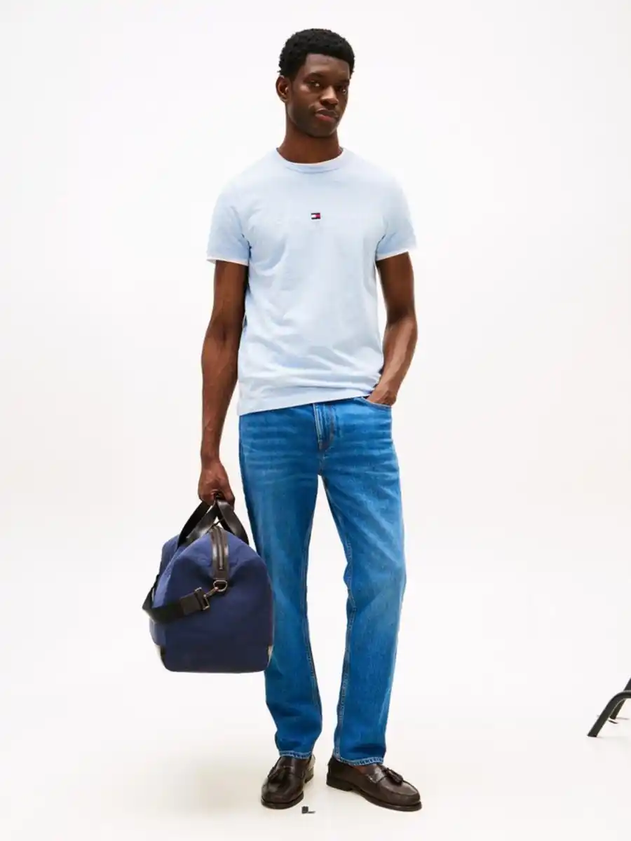 Bild 1 von Tommy Hilfiger T-Shirt TOMMY LOGO aus reiner Baumwolle