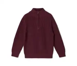 Kinder Strick-Troyer, Aubergine