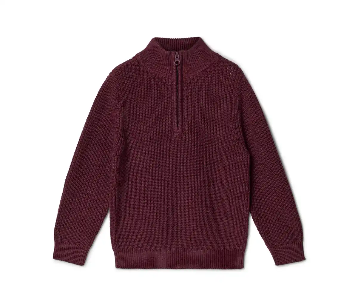 Bild 1 von Kinder Strick-Troyer, Aubergine