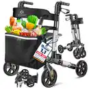 Bild 1 von KESSER Rollator Gehwagen Gehhilfe klappbar Alu-Rollator Leicht Laufhilfe