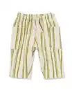 Bild 1 von Baby-Hosen, bequeme Passform, aus Sweatstoff, gestreift grün