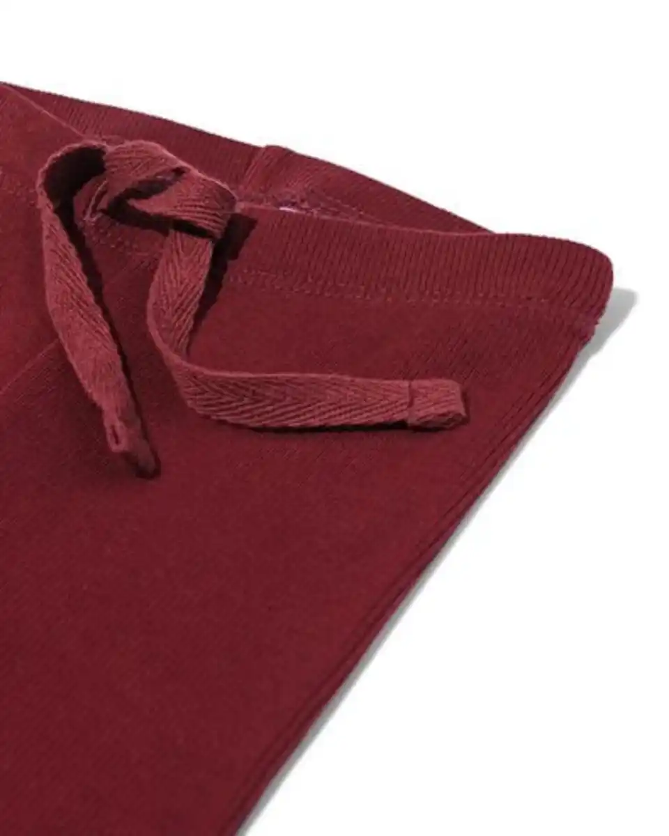Bild 4 von Babyleggings, anliegend, gerippt, Äpfel – 2 Stück bordeauxrot
