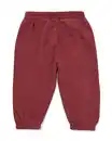 Bild 2 von Babyhose, bequeme Passform, aus Sweatstoff bordeauxrot