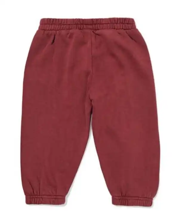 Bild 2 von Babyhose, bequeme Passform, aus Sweatstoff bordeauxrot