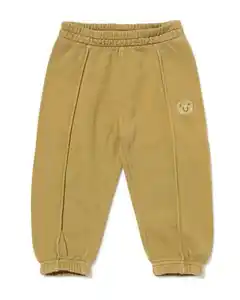 Babyhose, bequeme Passform, aus Sweatstoff mit Gesicht grün