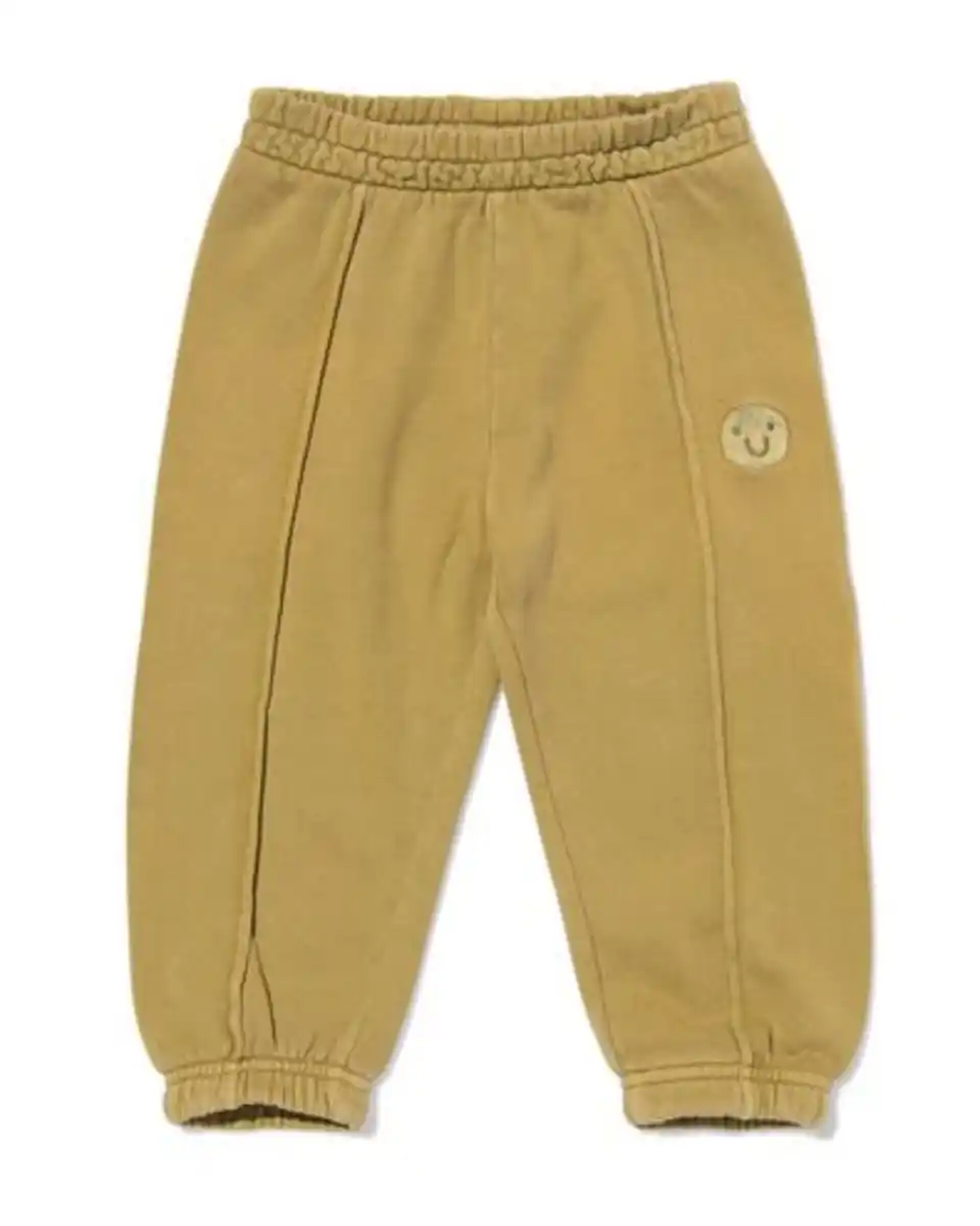 Bild 1 von Babyhose, bequeme Passform, aus Sweatstoff mit Gesicht grün
