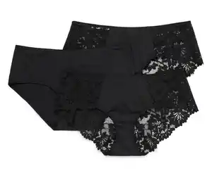 3 Pantys, schwarz