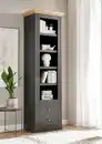 Bild 1 von OTTO home Regal Westminster, Garderobenschrank, Wohnzimmerschrank, Mehrzweckschrank, Schrank, Metallgriffe, vielseitig einsetzbar, in 2 Farben erhältlich